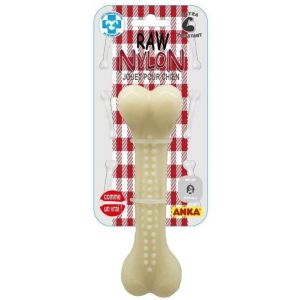 Anka Jouet Os Raw Nylon pour Chiens - S