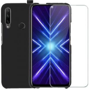 Image de Ibroz Pack Honor 9x Coque Silicone noir + VT