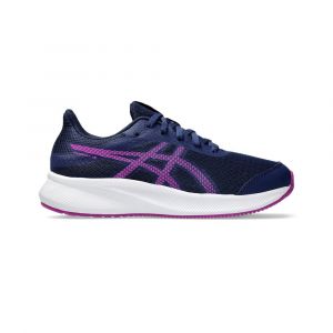 Asics Patriot 13 GS Chaussure De Running Sans Stabilisateurs Enfants - Bleu, Blanc