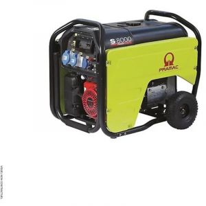 Pramac Groupe &eacute;lectrog&egrave;ne essence monophas&eacute; 6,4 kW AVR DPP DE prise CONN pour AMF/RSS S8000 - PD612SH2Z05