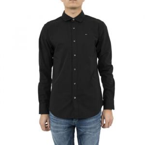 Tommy Jeans Chemise Homme TJM Original Manches Longues, Noir (Tommy Black), 3XL