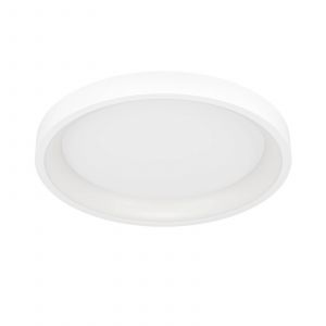 EGLO connect plafonnier LED intelligent Loretello-Z, rond, blanc