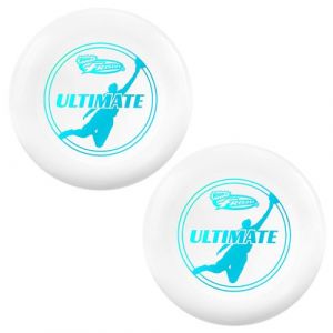 Wham-O Frisbee Ultimate Disque d'entra&icirc;nement 175 g - Lot de 2, Bleu