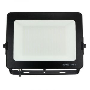 Projecteur led 300W Noir Étanche IP65 Forte luminosité avec Osram Puce 33000 Lumens Blanc froid 6400K garage jardin terrain de sport Digilamp