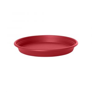 Elho Soucoupe universelle rond 32cm rouge foncé