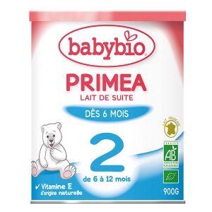 Image de BabyBio Primea Lait de suite 2 900g - de 6 à 12 mois