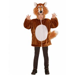 Veste à capuche renard enfant
