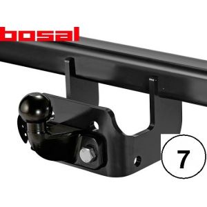 Bosal Attelage «boule> démontable avec outils + faisceau 028-831