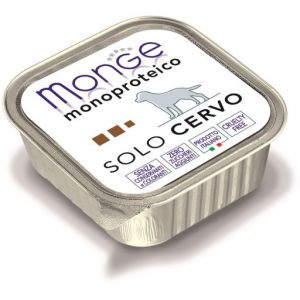 Monge Ns Wet Pâté 100% Cerf - 150 Gr