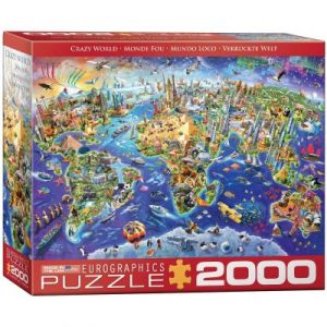 Eurographics Puzzle 2000 pièces : Monde fou - Mixte