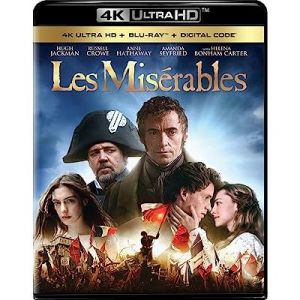 Les Mis&eacute;rables 2012 Blu-Ray 4K Ultra HD