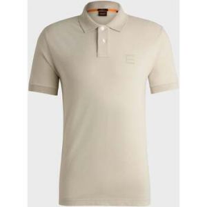 Boss Effect Hommes Passenger Polo Slim Fit en Coton Stretch &agrave; Patch Logo
