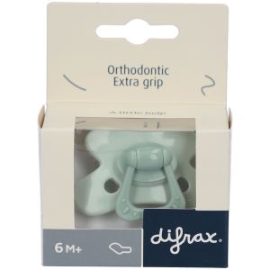 Difrax Diffrax Sucette Dental +6 mois Gems - Green Jade