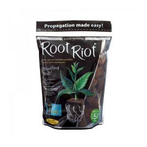 Growth Technology Ltd ROOTRIOT - SACHET DE 50 cubes pour germination , bouturagee