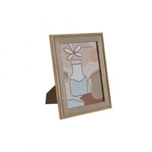 Home ESPRIT Cadre Photo Naturel Bois MDF Scandinave 18,3 x 1,2 x 23,3 cm