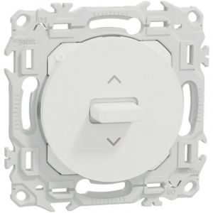 Schneider Electric Commande volets roulants (Inter ou BP) blanc Odace (S920208)
