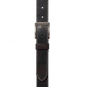 WRANGLER Basic - Ceinture - Homme - Noir (Black) - FR: 100 cm (Taille fabricant: 100)