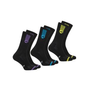 Athena Lot 3 paires de chaussettesTraining Dry - Couleur 39/42, 43/46 - Taille Noir