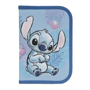 Scooli Trousse d’étudiant remplie Stitch - Trousse à Crayons avec des stylos et des Accessoires de Haute qualité - Idéal pour l’école, Les Loisirs et Les déplacements - à partir de 6 Ans