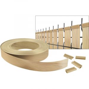Rouleau brise-vue PVC 100m BALDO L.46mm beige