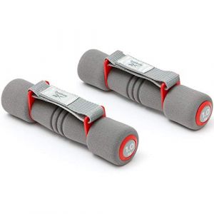 Reebok Dumbbells Softgrip Gris/Rouge - 1kg