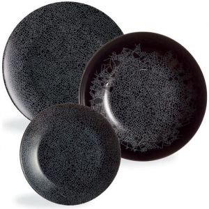 Luminarc Service de table 18 pièces - Zoé Noir