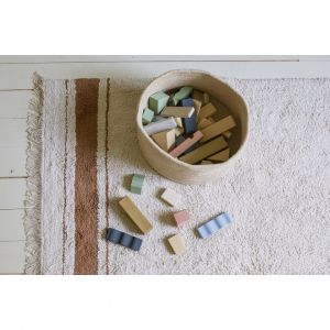 Lorena canals Tapis avec franges lavable en machine design Gastro 90x130