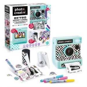 Canal Toys Appareil Photo Rétro a impression instantanée 4 rouleau de papier dont 1 aut