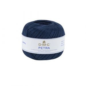 Dmc Pétra - Fil à tricoter et à crocheter | 100% coton - Idéal pour vêtements, layette et décoration