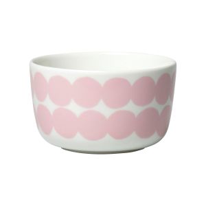 Image de Marimekko Oiva siirtolapuutarha bol 250 ml, blanc / rose