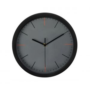 Hama Horloge murale MaxR, ø 25 cm, silencieuse, grise (186339)