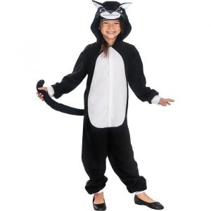 Déguisement chat onesie enfant-123606 -Funidelia- Déguisement fille et garçon et accessoires Halloween carnaval et Noel