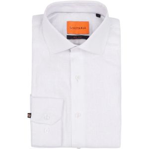 Suitable Chemise Lin Blanche Blanc taille 38