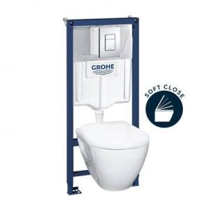 Image de Grohe Pack Bati WC Solido Compact (RAPIDSL/SEREL-BP)