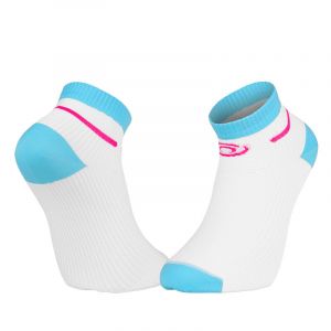 Chaussettes bv sport light courte blanc bleu
