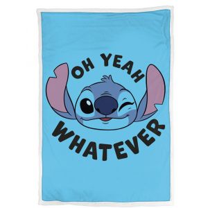 Wtt Plaid - Lilo Et Stitch - Plaid Sherpa 100x150 Cm