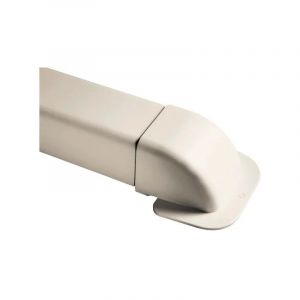 CBM Amorce de mur pour goulotte de climatiseur 80 mm