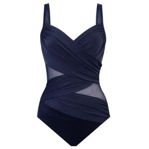 Maillot de bain gainant une pièce armatures Miraclesuit MADERO Midnight