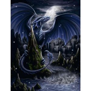 Ravensburger Puzzle 1500 pi&egrave;ces - Le dragon bleu