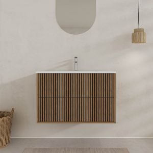 Aurlane Meuble salle de bain 80 cm