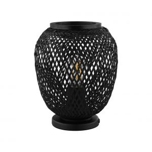 Eglo Lampe de table DEMBLEBY Noir, 1 lumière - Moderne/Boho Style - Intérieur - DEMBLEBY - Délai de livraison moyen: 10 à 14 jours ouvrés. Port gratuit France métropolitaine et Belgique dès 100 €.