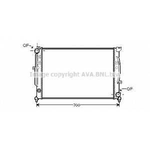 Ava Quality Cooling Radiateur AUDI A4 (247AIA2124)