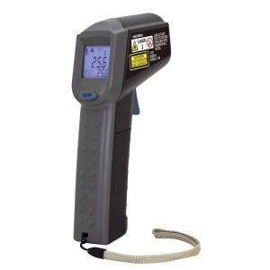 Tibelec Thermo-laser, thermometre infrarouge digital - gris