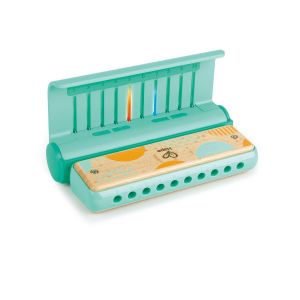 Image de Hape Harmonica avec apprentissage intéractif Bleu - Taille Taille Unique