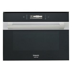 Hotpoint MP 996 IX HA, Int&eacute;gr&eacute;, Micro-onde combin&eacute;, 40 L, 1000 W, Toucher, Noir, Acier inoxydable