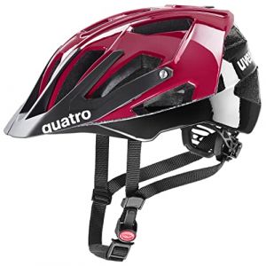 Uvex Quatro Red/Black 56-60 Casque de vélo