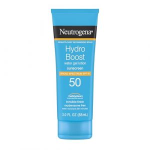 Neutrogena Hydra Boost cater gel lotion susncreen 50