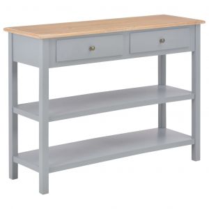 VidaXL Buffet Gris 110x35x80 cm MDF