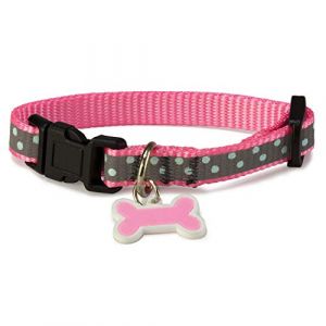 Image de Arquivet Collier Chien Réfléchissant Rose 22 Cm