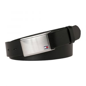 Tommy Hilfiger Th Plaque Belt 3.5 Adj, Ceinture Homme, Noir (Black_01995-002) 100 cm (Taille fabricant: 100)